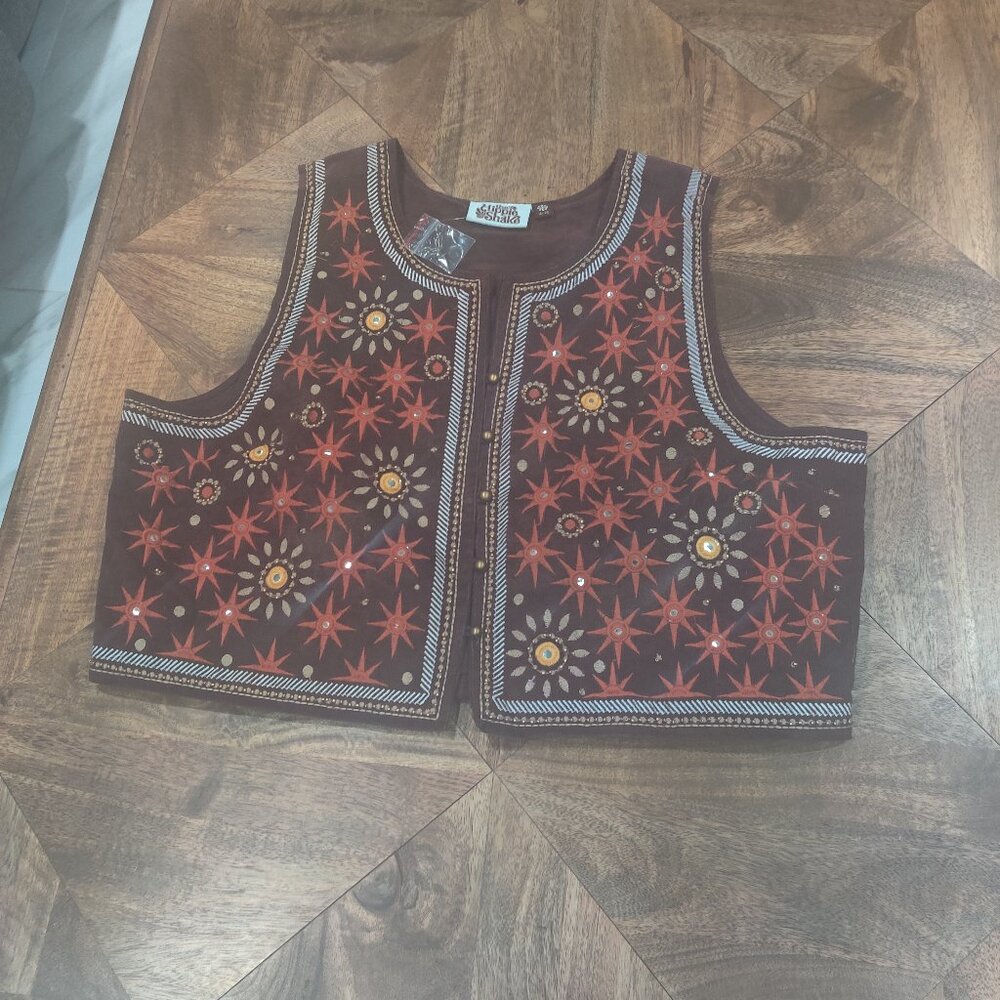 The Hippie Shake corduroy vest size 20 UK New (16 US)
